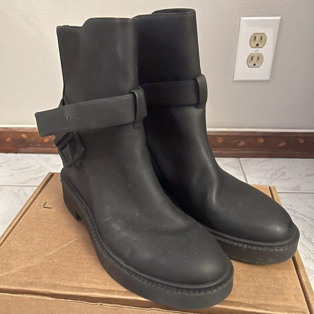 Vince Women's Kaelyn Moto Boots, size 8